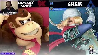 WebbJP (Sheik) vs Chunkykong (Donkey Kong) Matchbox | Part 1 | Bo3 | 23 Jan 24'