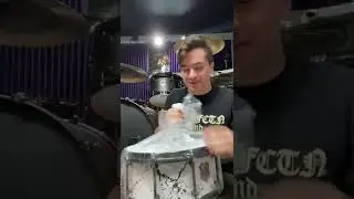 SJC Family Grayson Mesarosh Unboxes His Brand New SJC Drums Wicked Custom Snare Drum