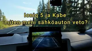 Hyundai Ioniq 5 vet&auml;&auml; Kabe ONYX XL -vaunua (1600 kg) + kameraj&auml;rjestelm&auml;n testireissu