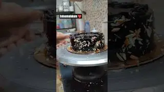 almond cake Black cake cake making design cake #islamicreminder #trending #shorts #cake #cakeart
