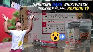 UNBOXING DASH WRISTWATCH| Prize from @ROBICON TV | Swerte sa Bunotan | Merry Christmas Everyone