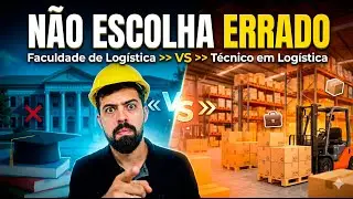 T&Eacute;CNICO em LOG&Iacute;STICA Vale a Pena? Compara&ccedil;&atilde;o REAL com FACULDADE