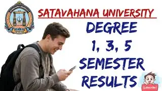 Degree 1,3, 5 sem results Satavahana University