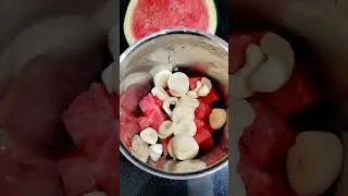 watermelon banana tasty juice🍉🍌🍹😋#youtube #youtubeshorts #malayalam #food