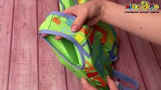 Жилет для плавания Bestway Swim Safe с пенопластовыми вставками с ремешком с рисунком 11-19кг