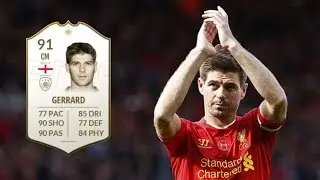FIFA 19 - PRIME ICON STEVEN GERRARD (91) PLAYER REVIEW