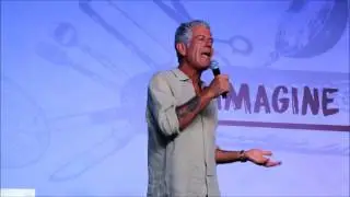Anthony Bourdain at World Street Food Congress 2017