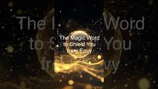 The Magic Word to Shield You from Envy #shorts #protectionmagic #energyshield #foryou