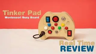 Clapstore tinker pad, Baby Brain Development Top Educational Wooden Toy Review!