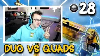 *NEW* WARZONE Movement King JoeWo Drops 28 Kills - Duo Vs Quads Amazing Gameplay!!