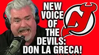 Don La Greca Is The New Play By Play Announcer For the NJ Devils Replacing Bill Spaulding!