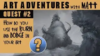 Art Tip 2 : Using the Burn, Dodge and Smudge tools in your art
