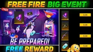 Free fire 4th anniversary event || Free fire new event ||