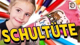 HANNAHS SCHULTÜTE - ÜBERRASCHUNG 🎉 Der 1. Schultag ist vorbei und die Zuckertüte wird geöffnet!