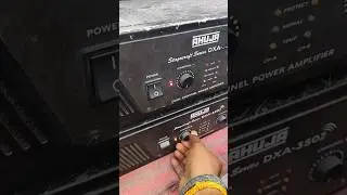 dj amplifier⚡ Ahuja 3502  🔥#dj #djsarzen ##dancemusic #djset