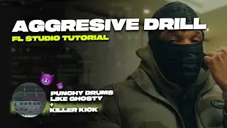 How To Make AGGRESIVE UK Drill Beats Like Ghosty!