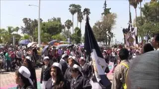 The Virgin of Zapopan, arrival in Chapala, Jalisco, Mexico