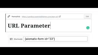 AI Forms: Auto-Set Default Input Values Using URL Parameters
