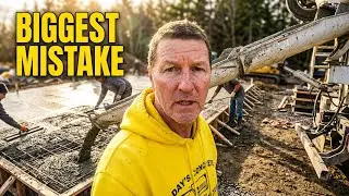 How To Pour A 30'x30' Monolithic Slab - Full Pour (Part 2)