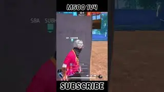 1vs4🔥🤯Can I Do Quadra Kill With M500 !!🔥🥵
