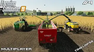 Very big silage harvest | HORSCH AgroVation | Multiplayer Farming Simulator 19 | Episode 4