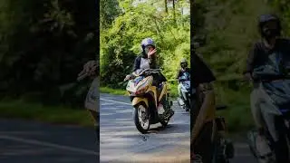 SATRIA FU MODIFIKASI VS VARIO MODIFIKASI CANTIK #shorts #short #jj #sunmori #cewek #kokocijoho