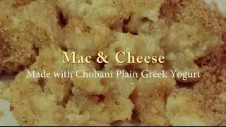 Mac & Cheese Made With Chobani Plain Greek Yogurt