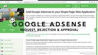 Add Google Adsense to your Single Page Web Application - Angular 9