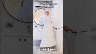 MODEL TERBARU BAJU GAMIS CRINKLE PREMIUM BORDIR #ashtarifashion #gamiscrinkle #gamisterbaru2023