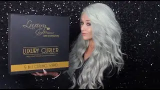How To Curl Your Hair Extensions with 5-in-1 Luxury Curler - LUXURY FOR PRINCESS