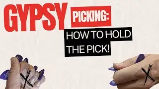 Gypsy Jazz Picking Lesson How to Hold the Pick