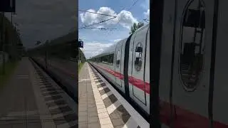 ICE 1 (br 401) in Vechelde #trainspotting #zug #ice1 #highspeed #shorts