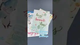 Japanese summer greeting cards