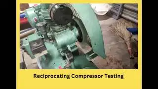 Reciprocating Compressor / Ready for Sale in Coimbatore, Tamil Nadu, India.