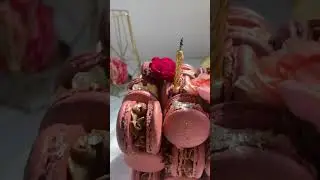 Macaron cube cake✨