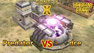 REPLAY CAST - Contra X (Dev ver.) - Predator vs dce - Nuke vs Super Weapon - Lagoon