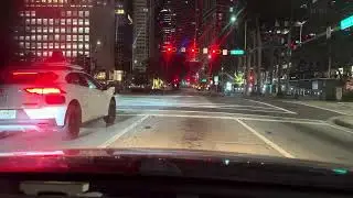 Driving from Coconut Grove, FL on S Dixie Hwy, MacArthur Causeway, Collins Ave in Miami Beach, FL