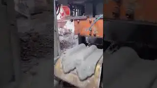 How to produce concrete Eaves Tile Drip Tile for Chinese Ancient Architecture Roof tile make machine
