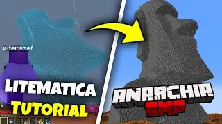 BUDOWLE JAK na Anarchia Smp! (LITEMATICA MOD TUTORIAL)