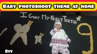 BABY PHOTOSHOOT THEME | DIY | VLOG | 