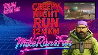 Virtual Treadmill Run: Foggy 12.4km of Blurry Lights & Camera Lessons Learned