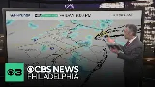 Partly cloudy Wednesday night in Philadelphia region, tracking potential for snow