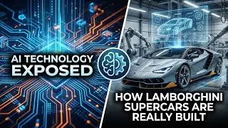 AI Technology Exposed: How Lamborghini Supercars Are Really Built 4k