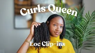 Microlocs clip-in Install X CurlsQueen | Beginner Friendly