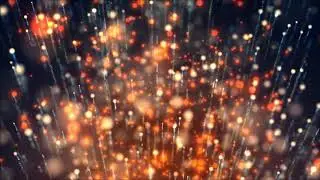 RED and ORANGE Lights BOKEH PARTICLES ANIMATION | Relaxing SCREENSAVER/ WALLPAPER