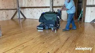 Kodiak Floor Scrubber Demo | Industrial Cleaning Equipment in Action