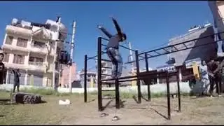 1st calisthenics park opening in Kathmandu nepal @NYFCNepal