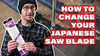 How to Change Blades in Japanese Saws