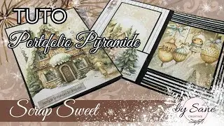 Tuto album pyramide FACILE noel/ papier by sane