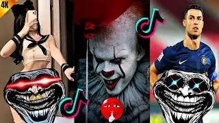 🥶🥶COLDEST MOMENTS TROLLFACE TIKTOKS PHONK TROLL EDITS[PART-13]🥶☠️🥵